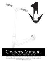 Blunt/Envy Scooters ONE Owner's manual
