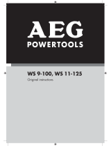AEG WS 11-125 Original Instructions Manual