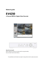 Opticom EV4250 Network Manual