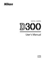 Nikon D300 User manual