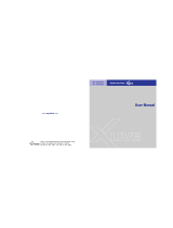XLIVE XM-200 series User manual