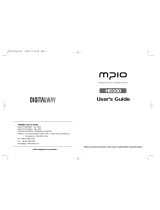 DigitalWay MPIO HD100 User manual