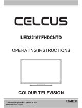 celcus LED32167FHDCNTD Operating Instructions Manual