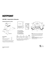 Hotpoint HDA1100NWH Dimension Manual