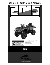 Arctic Cat 550 TRV XT/LIMITED User manual