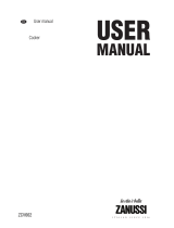 Zanussi ZCV662 User manual