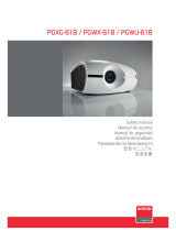 Barco PGXG-61B User manual