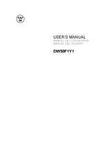 Westinghouse DW50F1Y1 User manual