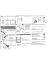Byron BY112 Installation And Operation Instruction