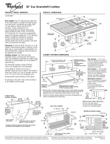 Whirlpool SC8720ED dimensions and installation information