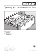 Miele F 456 i-2 Operating instructions