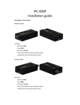 EnConn IPC-600P Installation guide