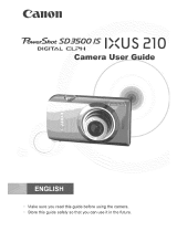 Canon Digital ELPH User manual
