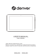 Denver TAQ-10403G User manual