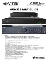 Vitek VT-TR8HA820 Quick start guide