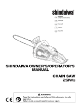 Shindaiwa 251WS User manual