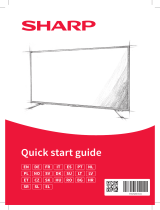 Sharp UHD 4K 55BJ2E Smart Wifi HDR Owner's manual