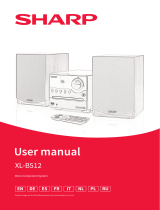 Sharp XL-B512(BK) Owner's manual