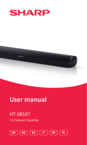 Sharp HT-SB107 Owner's manual