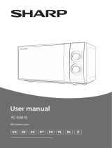 Sharp YC-GS01E-B Owner's manual