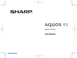 Sharp AQUOS R3 User manual