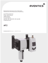 AVENTICS Flow rate sensor, series AF2 Operating instructions