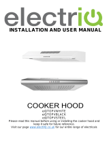ElectrIQ Cooker hood User manual
