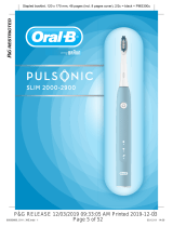 Braun Pulsonic Slim 2000-2900 User manual
