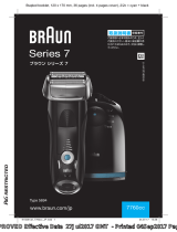 Braun 7760cc, Series 7 User manual