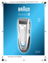 Braun 330, 320, Series 3 User manual