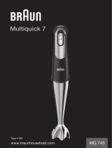 Braun MQ 745 User manual