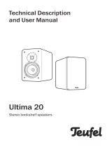 Teufel Ultima 20 Kombo Streaming Operating instructions