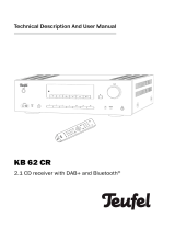 Teufel Ultima 40 Kombo Streaming Operating instructions