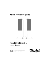 Teufel STEREO L Operating instructions