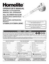 Homelite UT26BVL3 Owner's manual