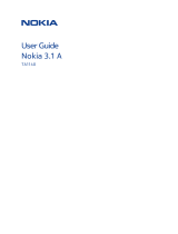 Nokia 3.1 A User guide
