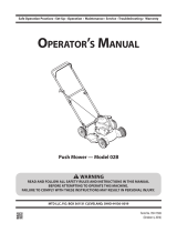 Bolens 11A-020W765 User manual