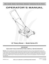 Bolens 109 Owner's manual