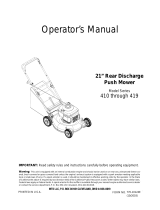 Bolens 11A-414E765 Owner's manual