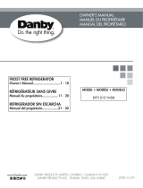 Danby DFF101E1WDB Owner's manual