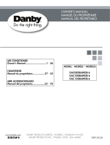 Danby DAC080B6IWDB-6 Owner's manual