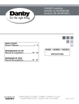 Danby DWC057A1BSS Owner's manual