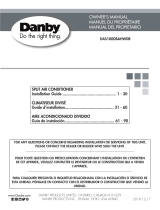Danby DAS180DBAHWDB Owner's manual