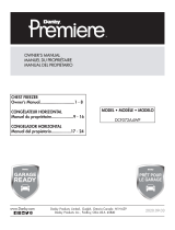 Danby Premiere DCF072A4WP Owner's manual