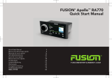 Fusion MS-RA770 Quick start guide