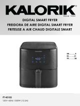 KALORIK 3.5 Quart Digital Air fryer User manual