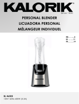 KALORIK 550W Personal Blender User manual