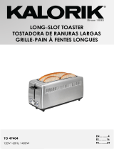 KALORIK 4-Slice Long-Slot Toaster User manual