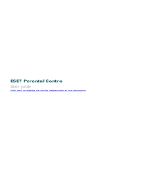 ESET Parental Control for Android 3 Owner's manual