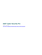 ESET Cyber Security Pro for macOS 6 Owner's manual